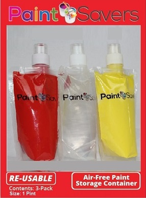 Paint-Savers Leftover Paint Containers 3-Pack (1-Pint)