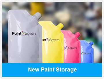 Leftover Paint Containers from Paint-Savers